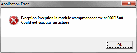 WAMP Server Error 2