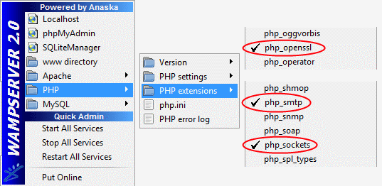 how to use wamp server for php and mysql